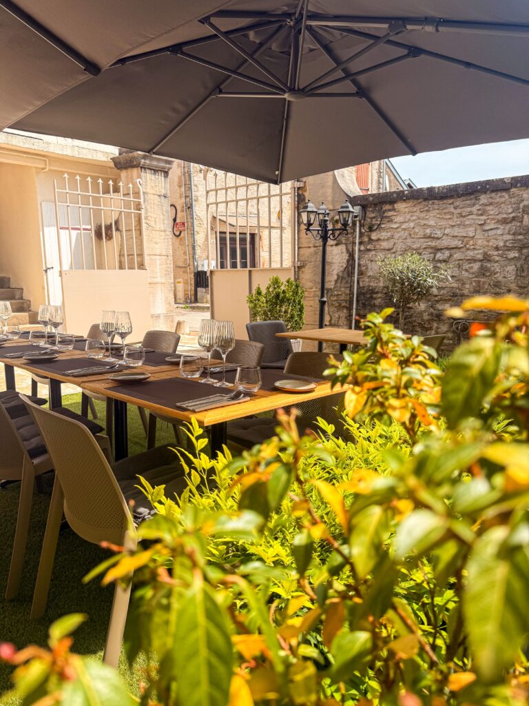 Terrasse de la Table d'Eole à Brochon