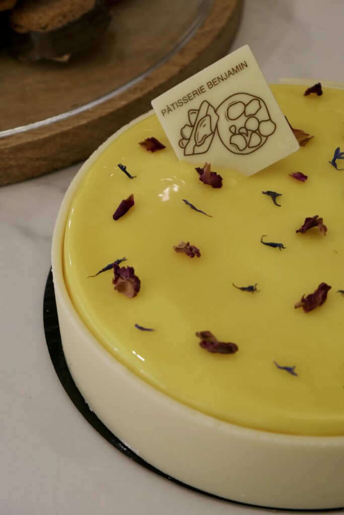 Tarte citron de la pâtisserie Benjamin à La Teste-de-Buch