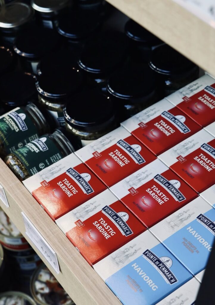 Tartinables et saveurs marines chez Pêche & Cie à Saint-Malo