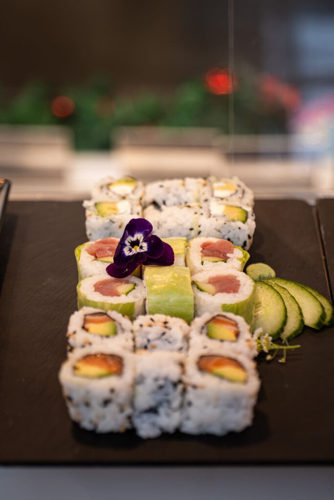 Les California Rolls de Nami aux Halles Biltoki à Angers
