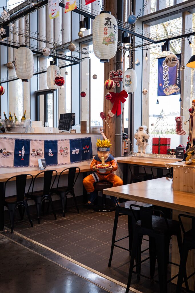 L'intérieur de Nami aux Halles Biltoki à Angers