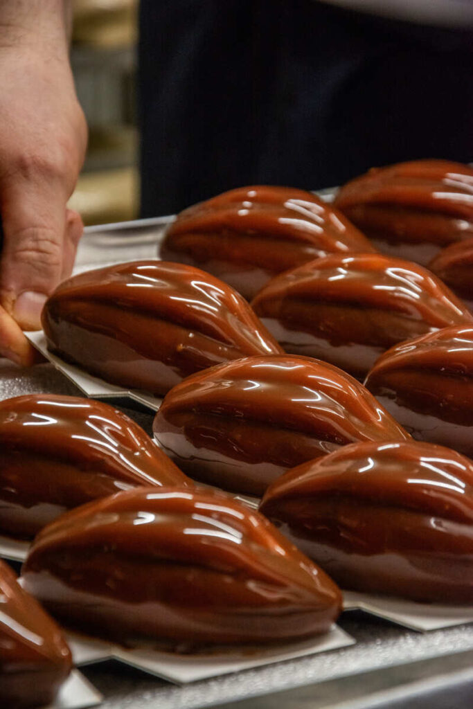 Les trompes l'oeil au chocolat de la pâtisserie Faure à Saint-Junien à 20 minutes de Limoges