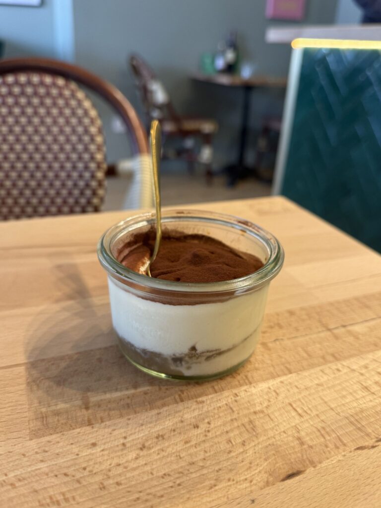 Le dessert du restaurant Ty Gusto