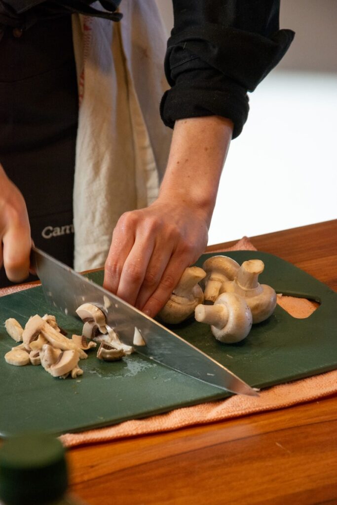 La cuisine végétarienne de Camille en cuisine