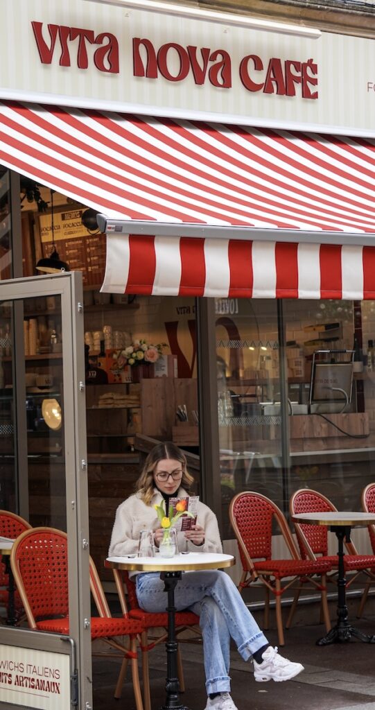 La devanture de Vita Nova à Caen