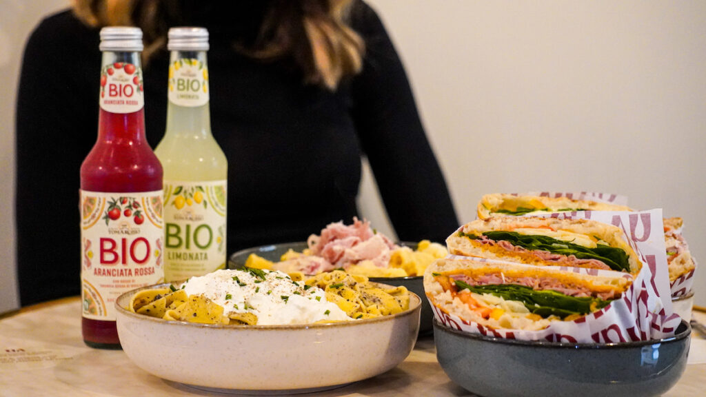 Les pastas de Vita Nova à Caen