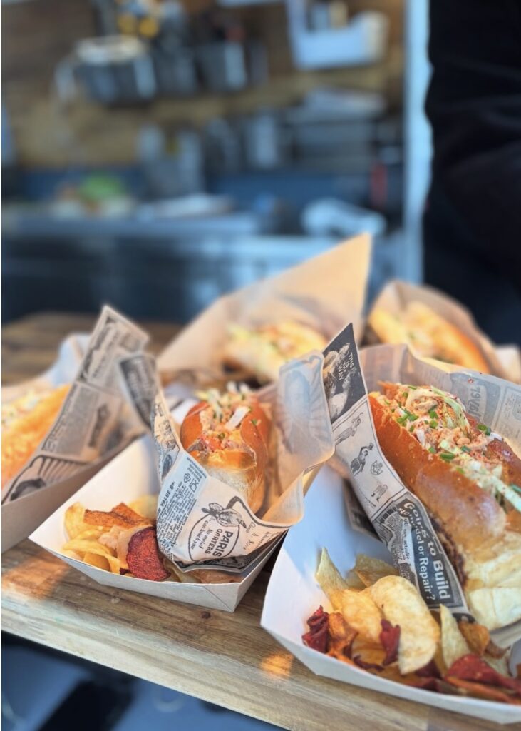 produit du food truck west à bénodet