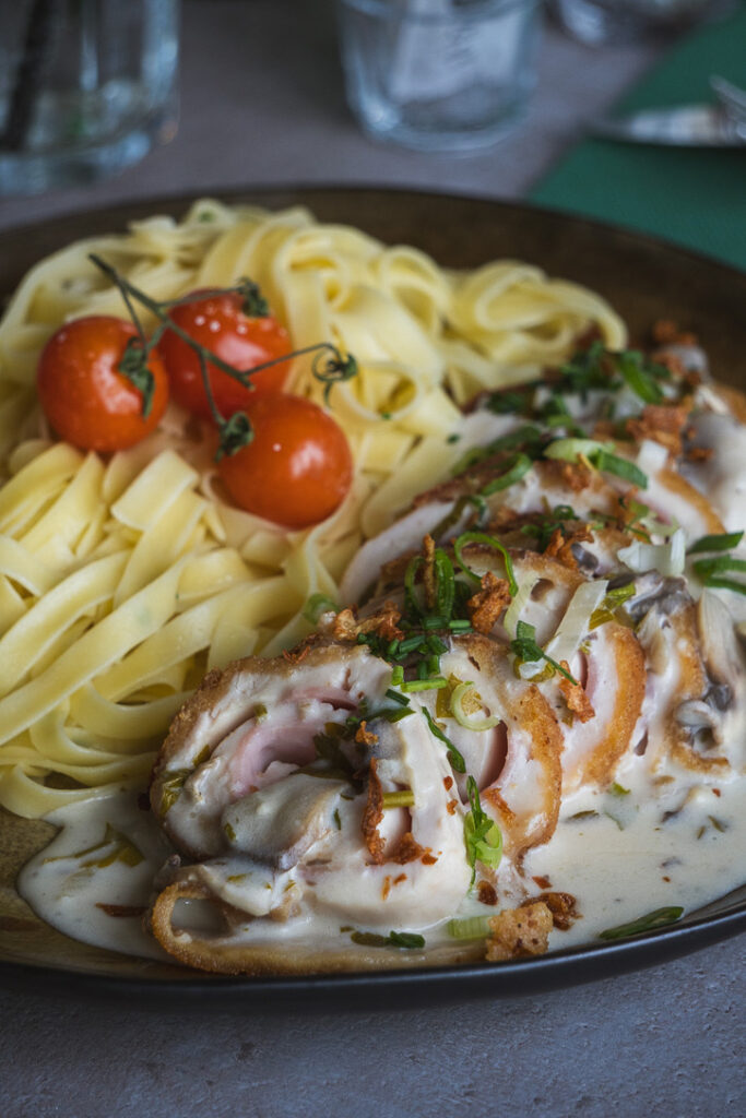 Le Green propose un cordon-bleu maison réconfortant
