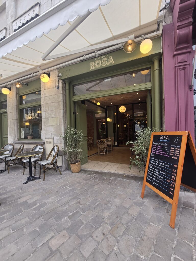 Entrée du restaurant Rosa