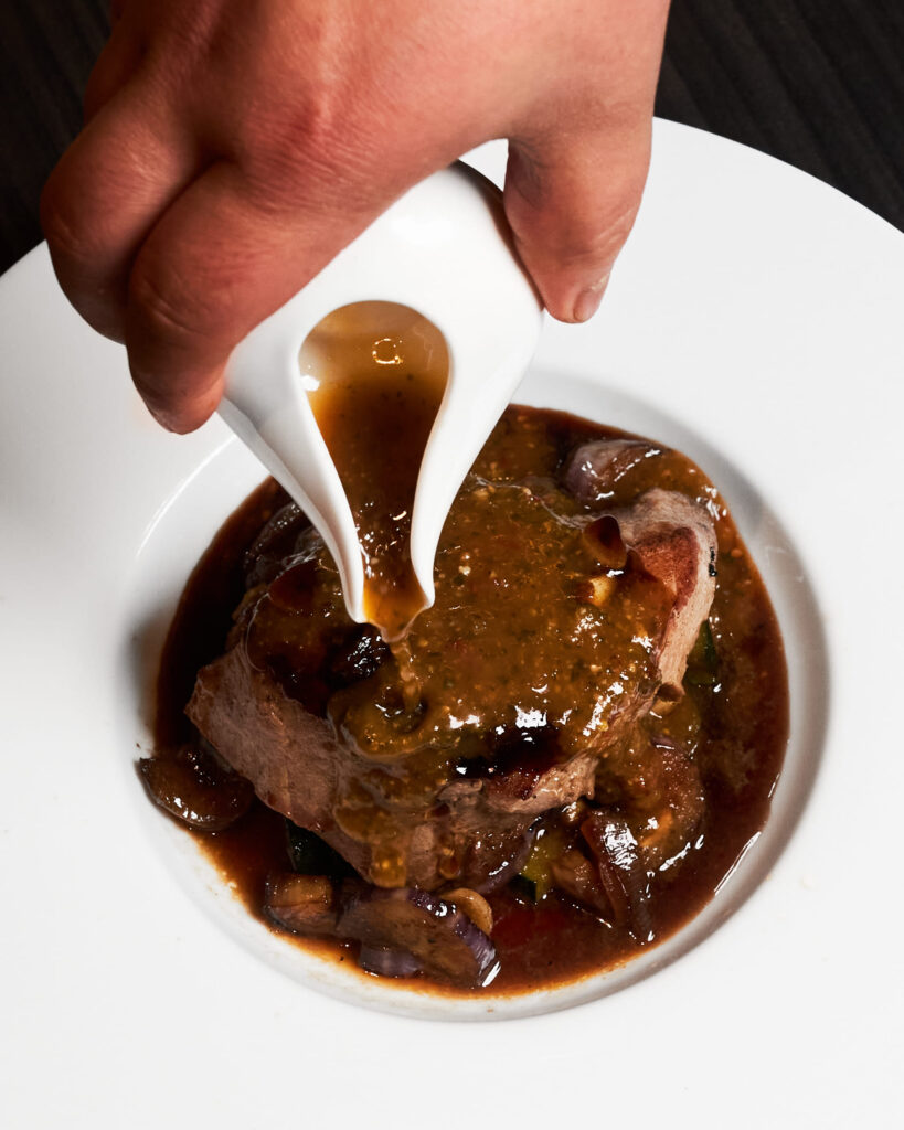 Sauce sur viande thaï