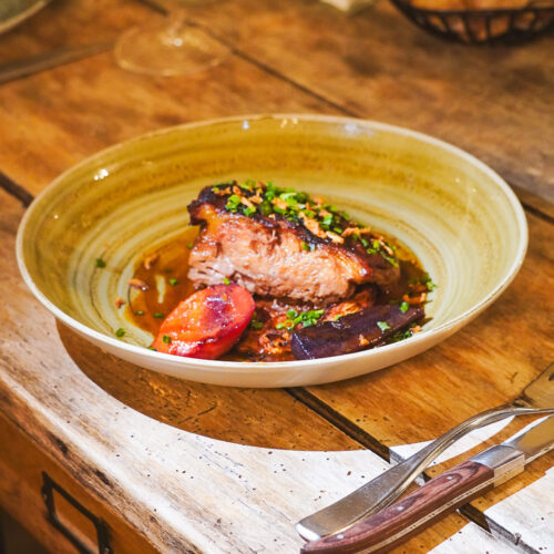 Le Clos de Champfleury propose de belles pièces de viande, comme ce paleron