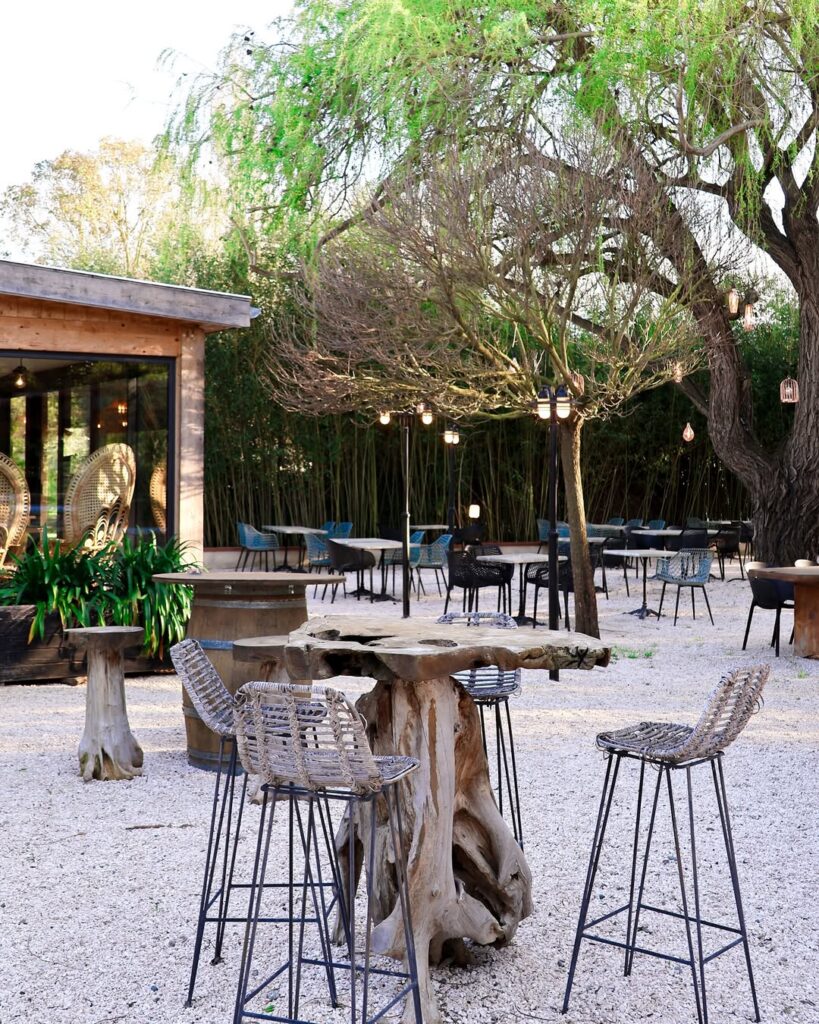 La terrasse du restaurant Arbor & Sens à Argelès-sur-Mer