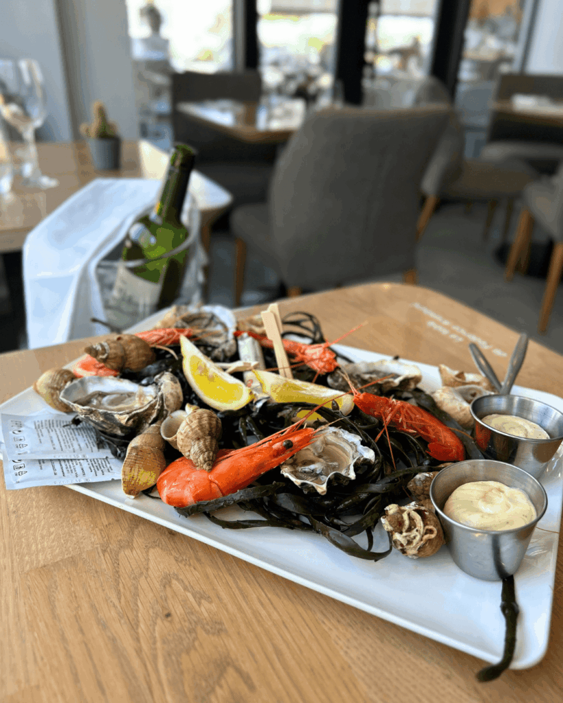 Assiette de fruits de mer de La Table de Michel