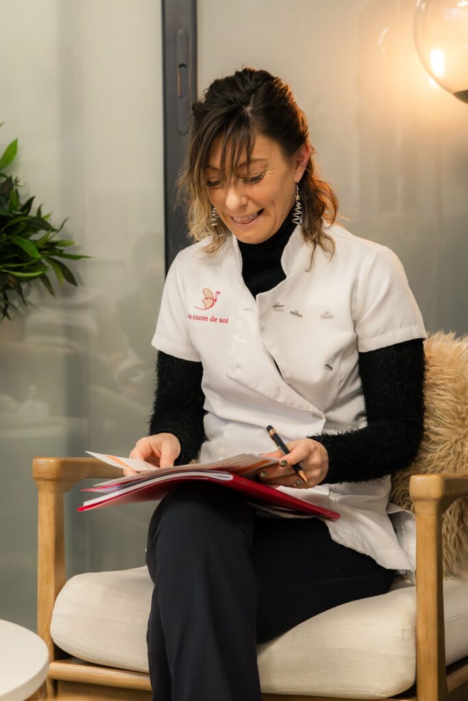 Caroline Tastu créatrice de Au Cocon de Soi à Perpignan