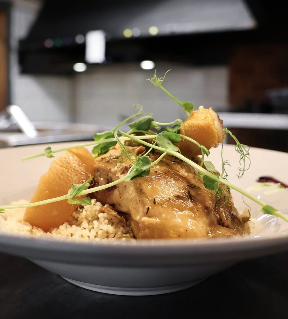 Un plat de La Brasserie du Village au Soler