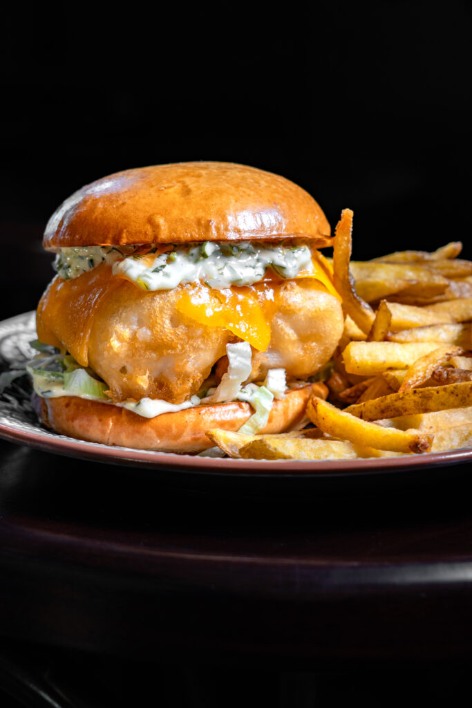 Le Burger Fish de The Blossom Arms