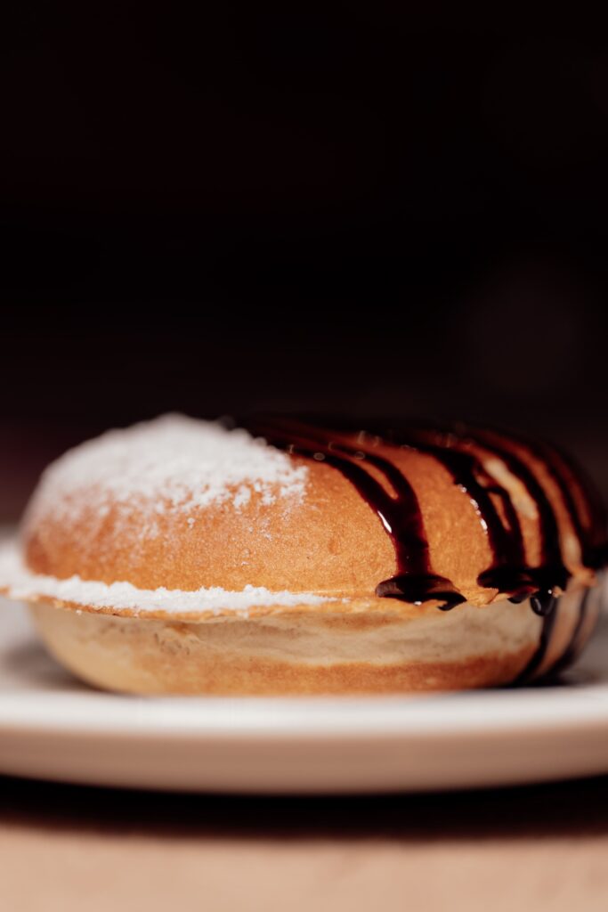 La brioche glacée du restaurant La Vache à Carreaux à Avignon