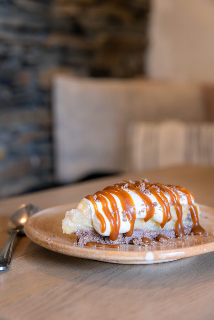 Le banoffee revisité chez Els Taps à Port-Vendres