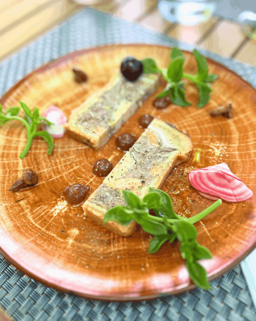Une assiette de paté en croute - champion du monde de Getaria
