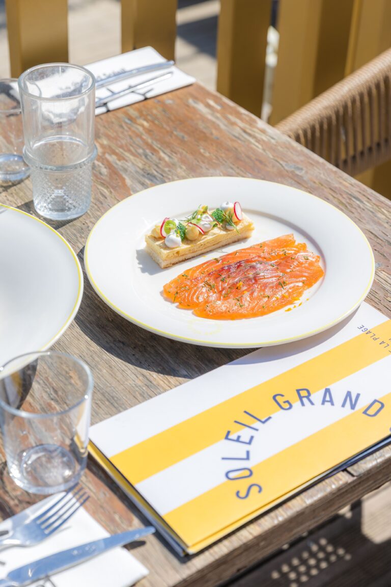 Le gravlax de saumon du Grand Soleil à Gruissan