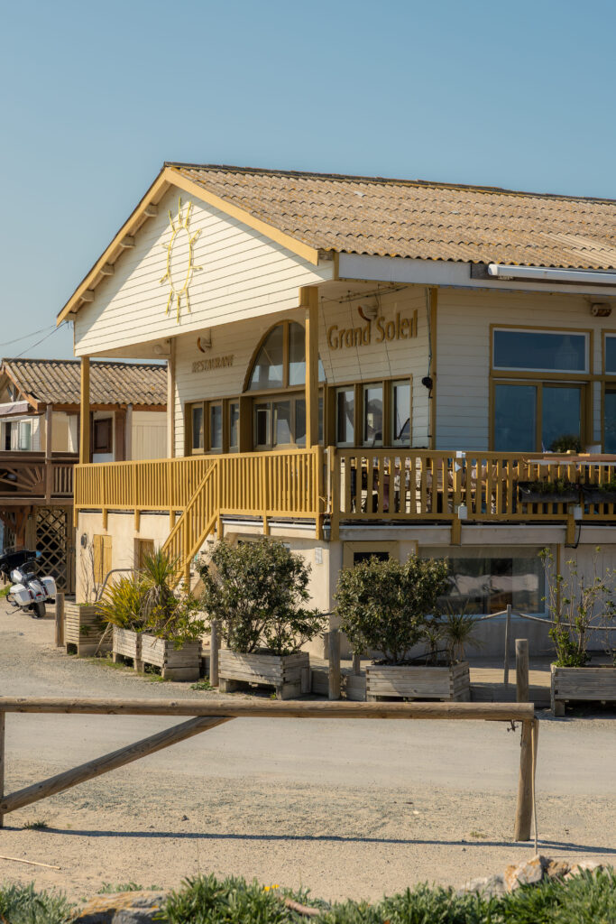 Le chalet du Grand Soleil à Gruissan