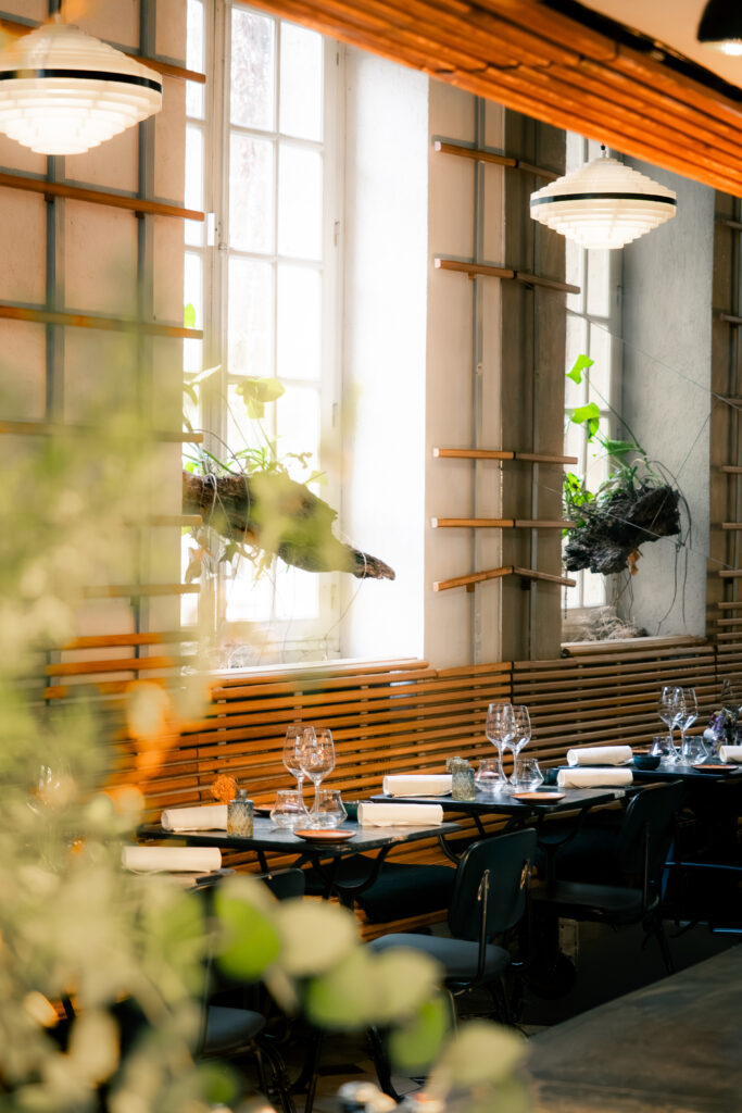 La salle hôtel particulier dans le Marais