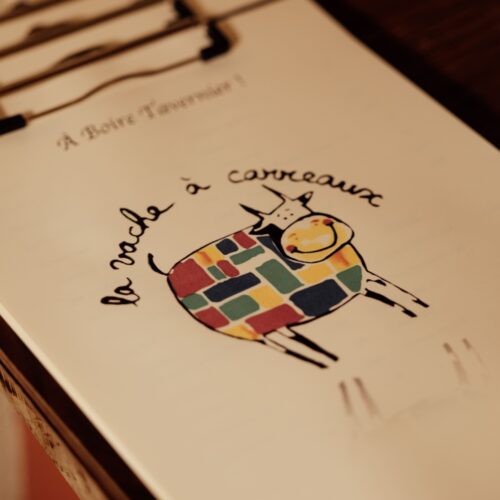 Le menu du restaurant La Vache à Carreaux à Avignon