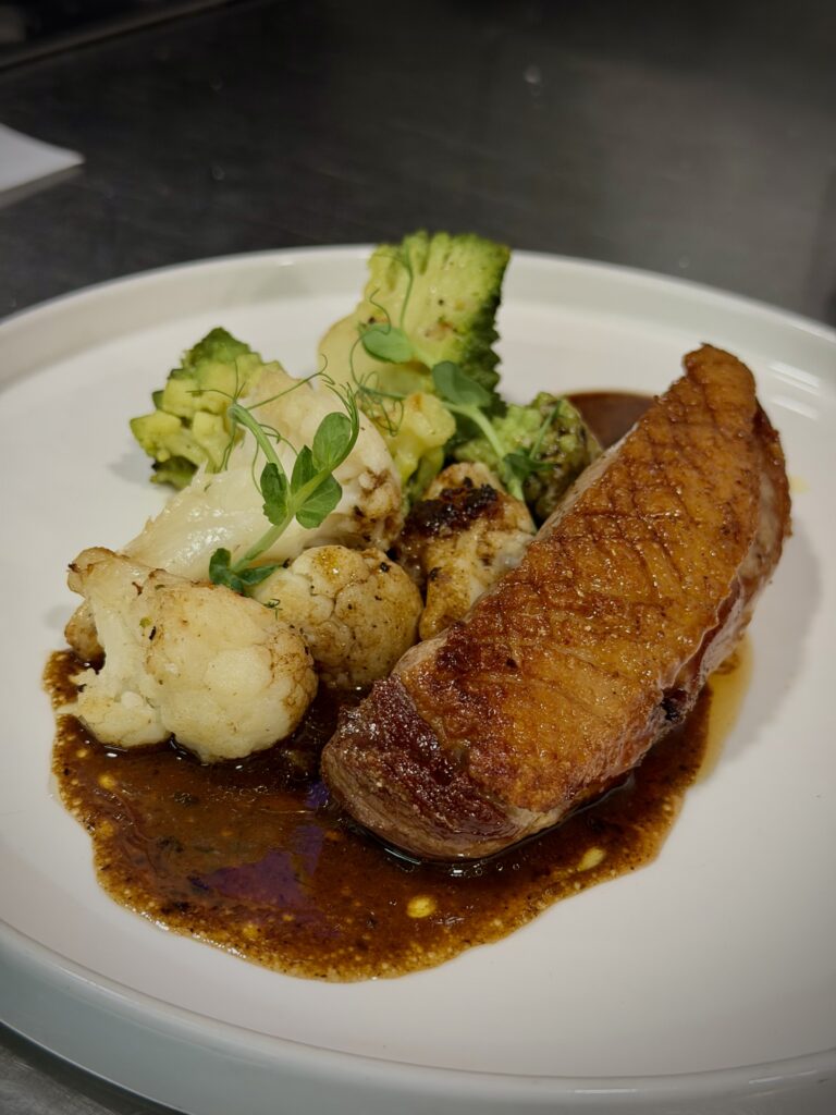 plat du jour de la primatiale : canard