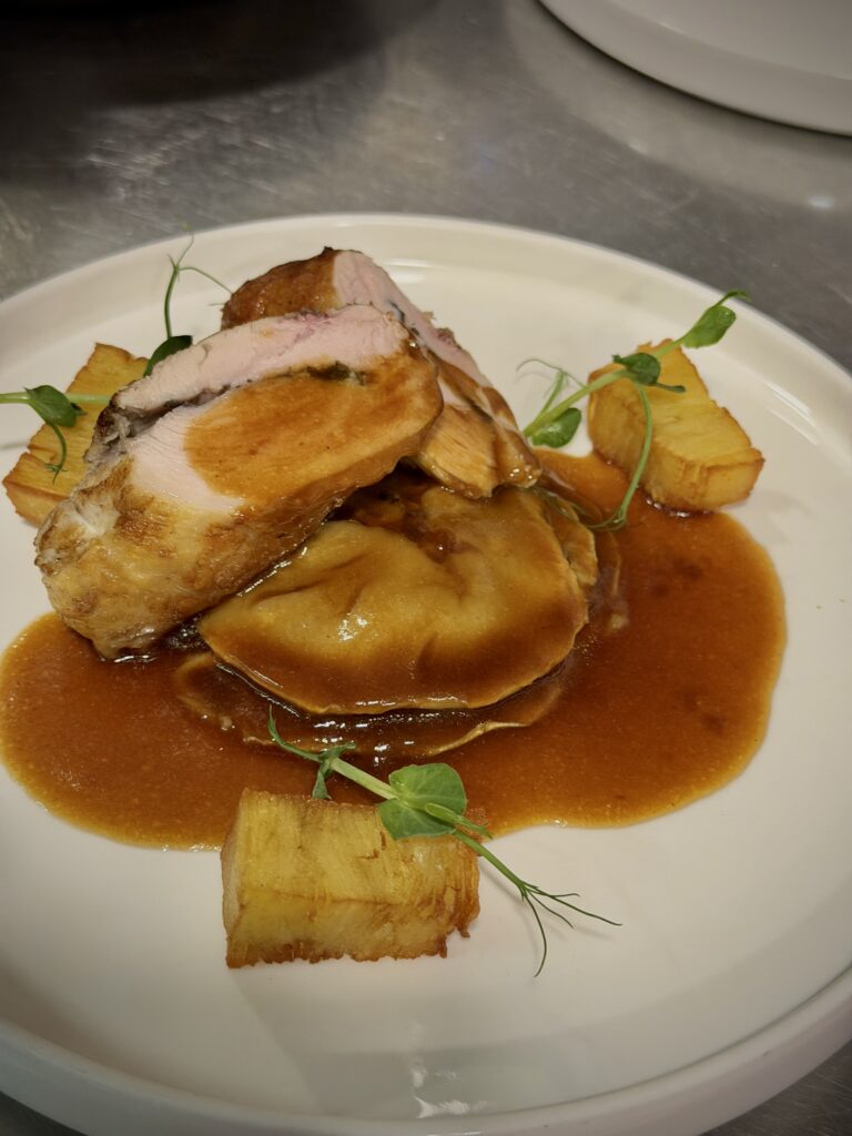 la volaille truffée