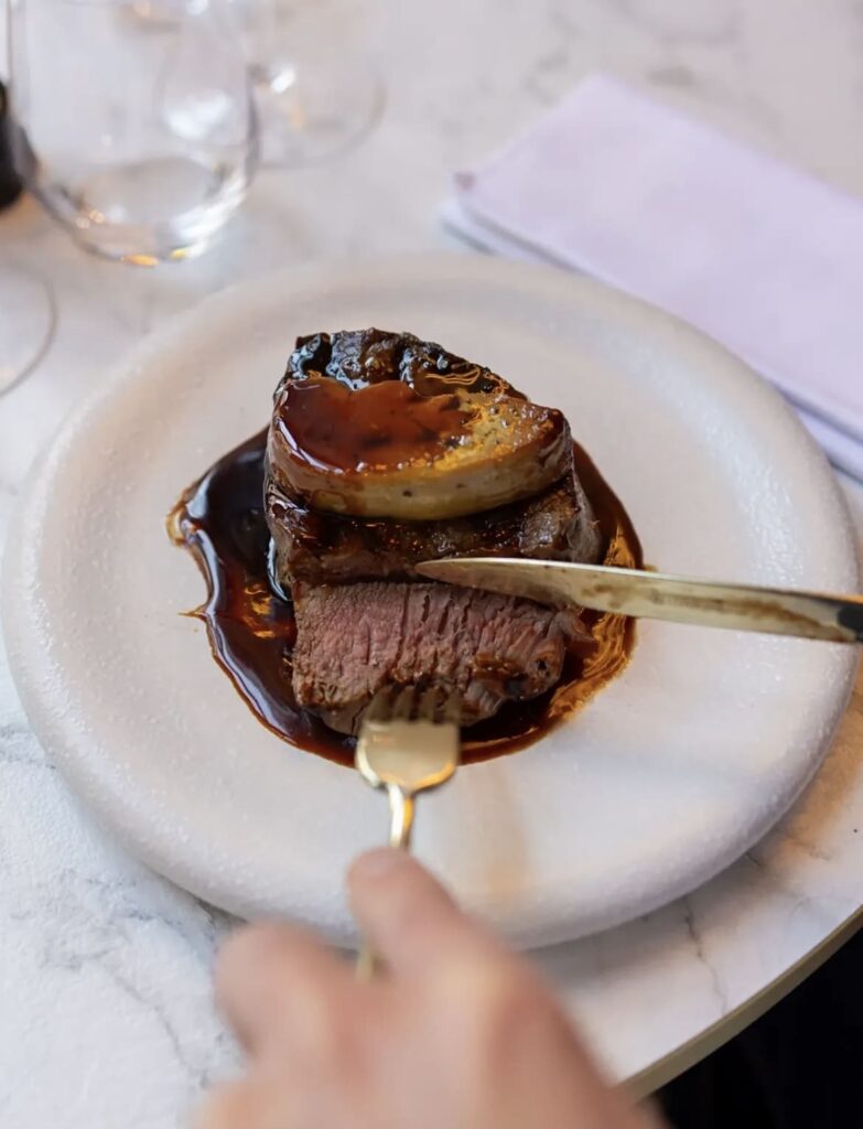 Viande juteuse bouchers