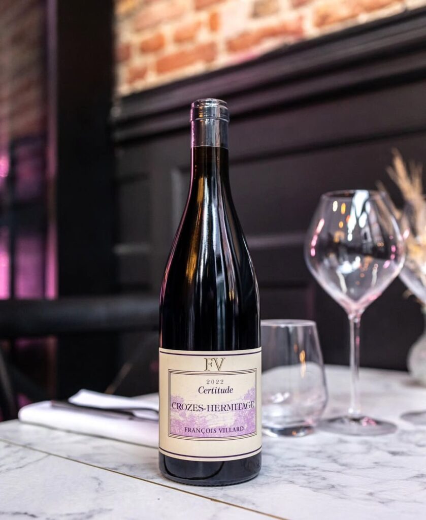 Vin de qualité bouchers