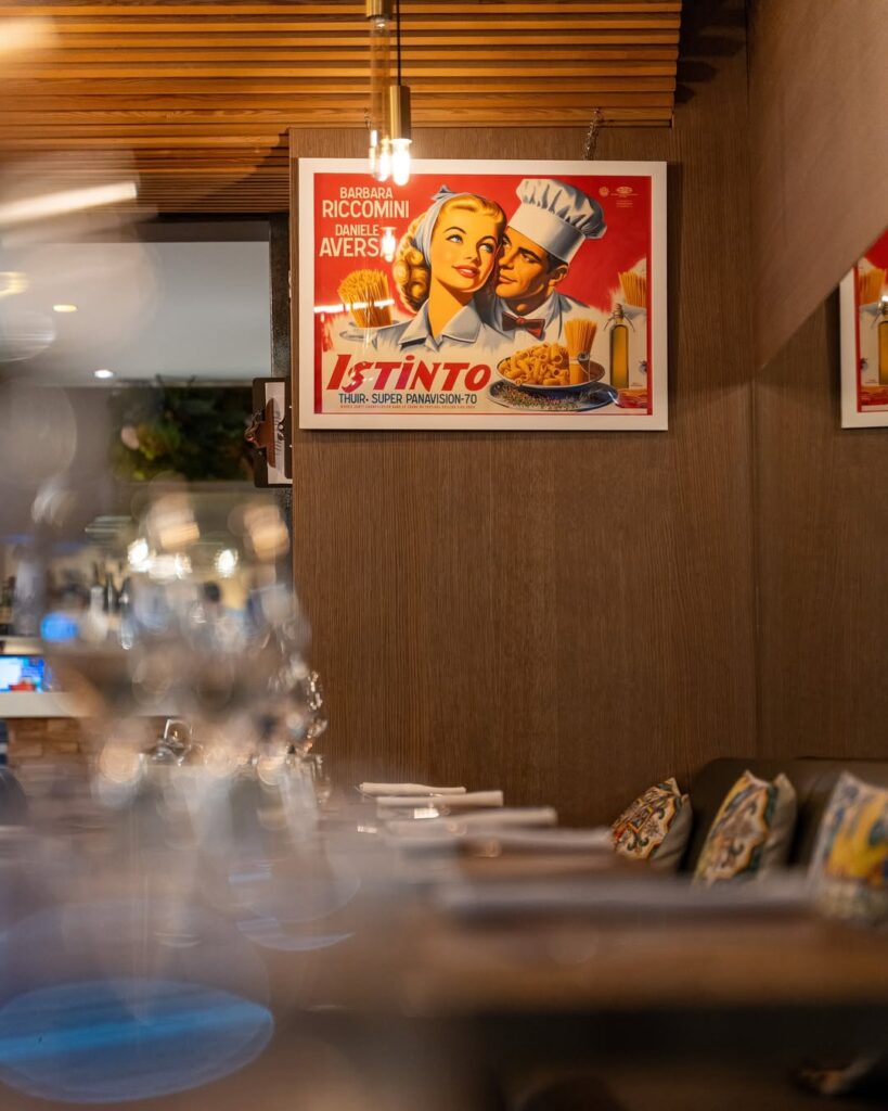 Un tableau chez Istinto à Thuir