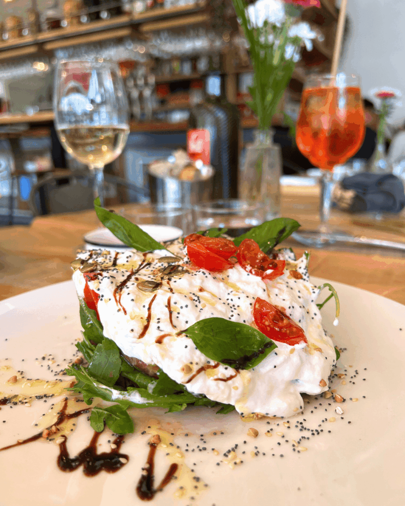 Une entrée en mozza La Trattoria Della Nonna