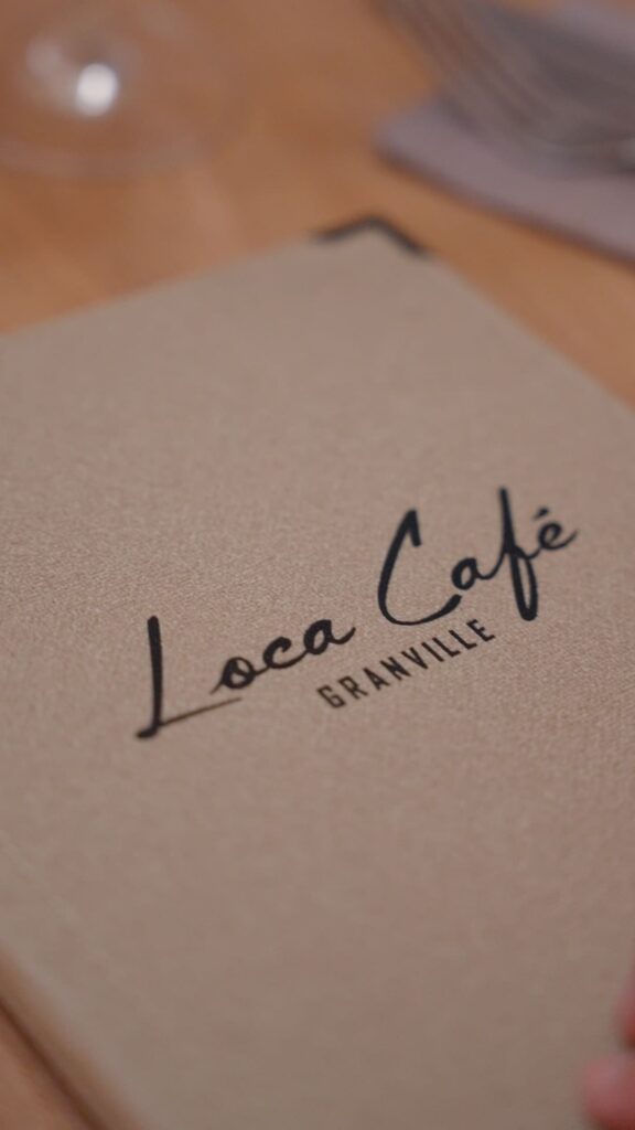 La carte du restaurant le Loca Café