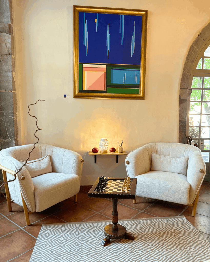 L'entrée de Maison Oppoca