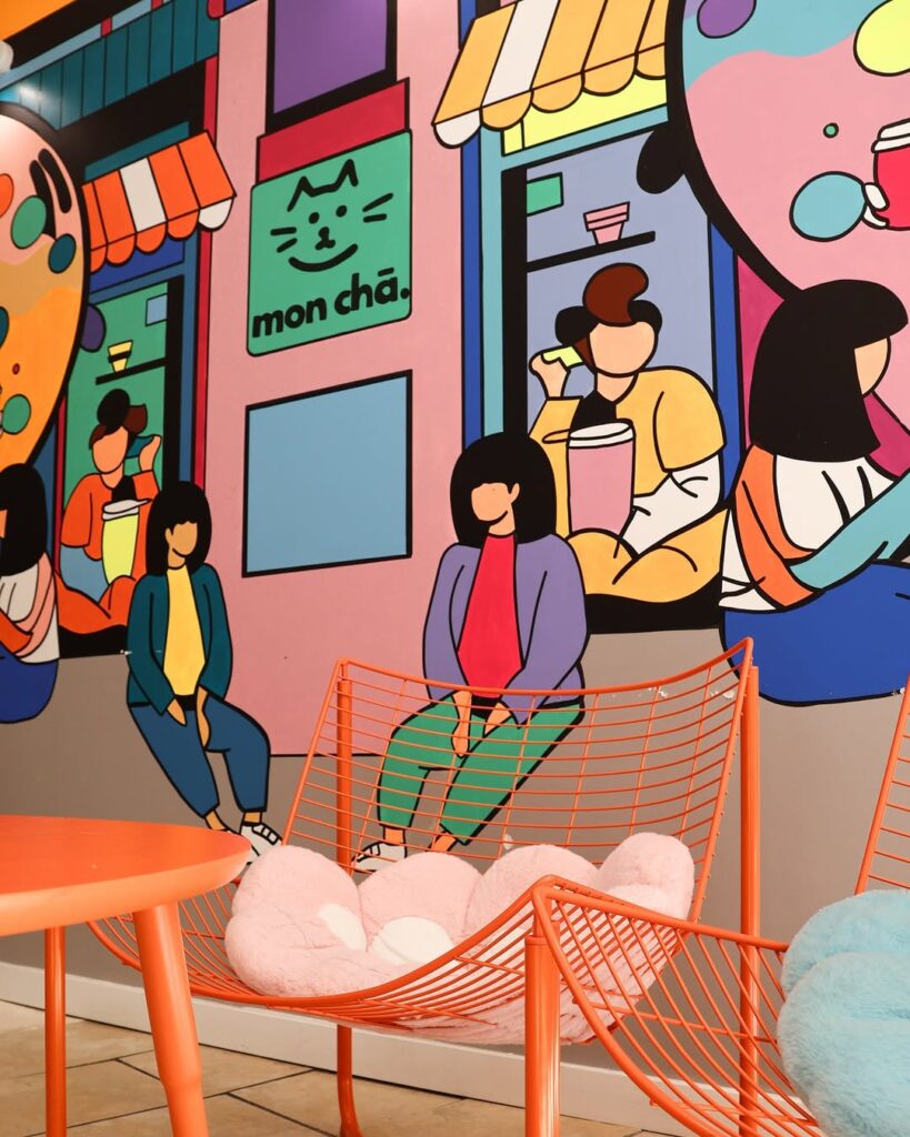 La décoration de Mon Chā à Perpignan