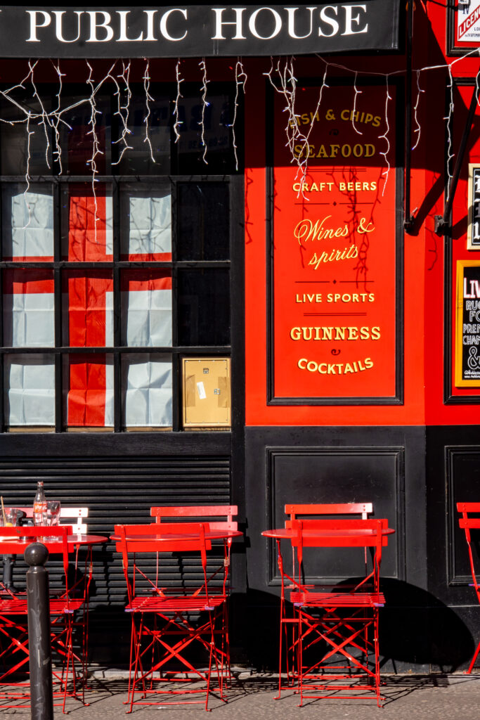 La terrasse ensoleillée de The Blossom Arms