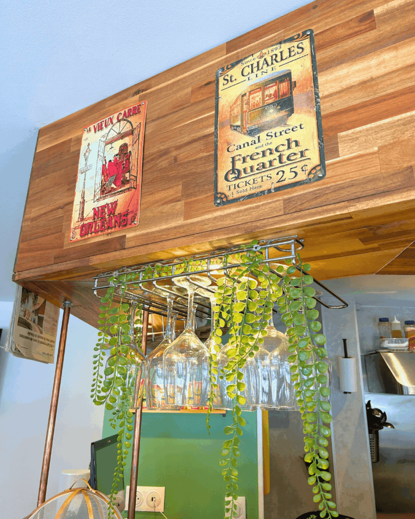 la décoration de the bayou dans le style de la nouvelle orlean