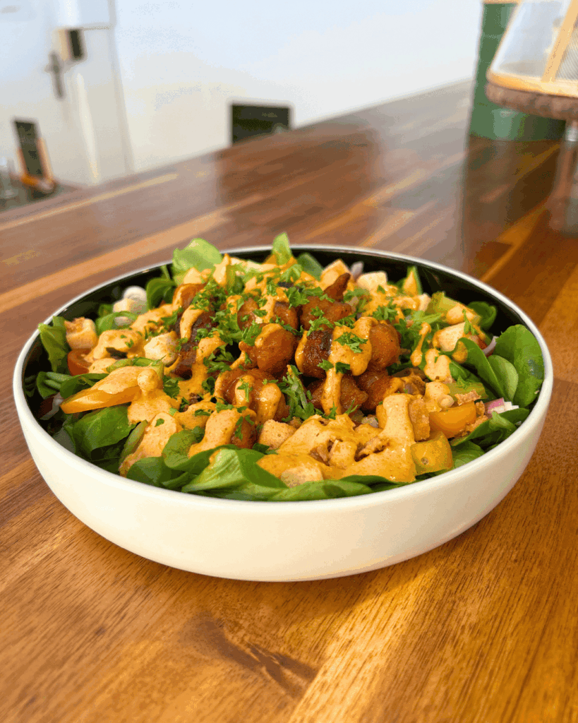 une salade de louisiane The Bayou