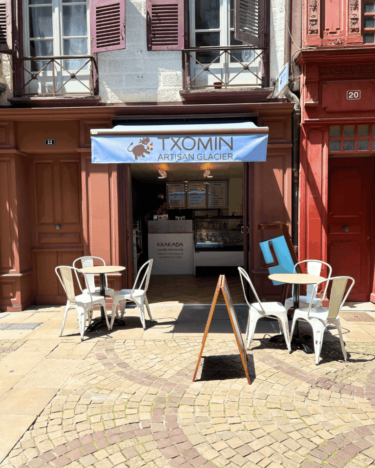 Le local de Txomin à Bayonne