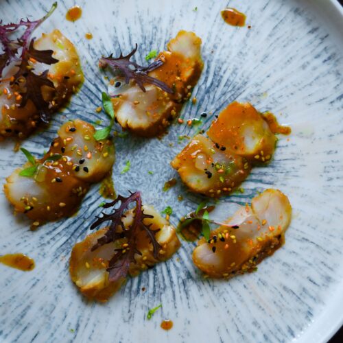 Une entrée du menu déjeuner du jour au restaurant AP par Anglade Pierre à Tours