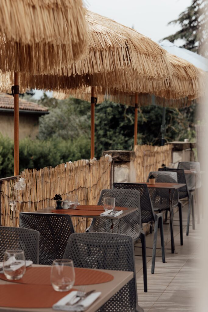 La terrasse du restaurant Avec Toi