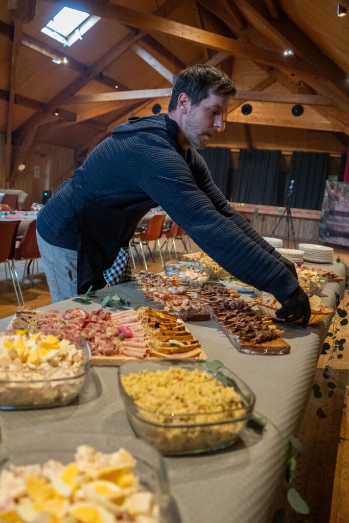 Le buffet froid pour une prestation de traiteur autour de Limoges par le Truck à John