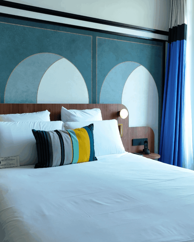 chambre de l'hotel plaza à biarritz