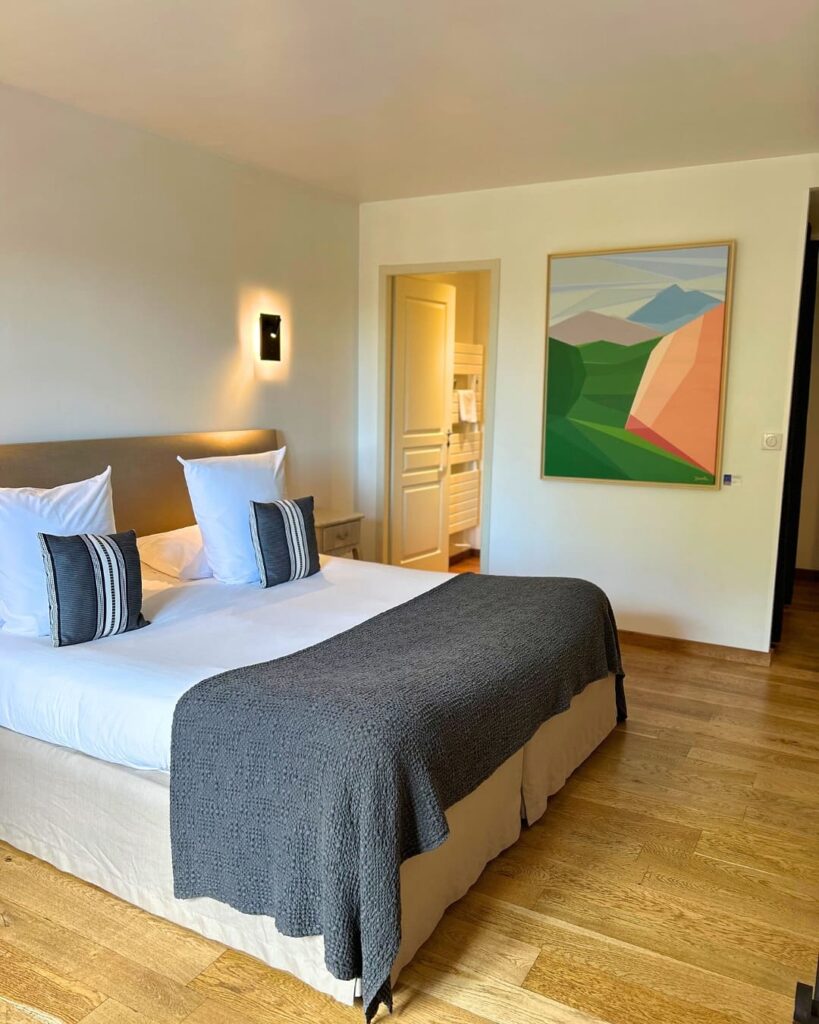 chambre de maison oppoca à ainhoa