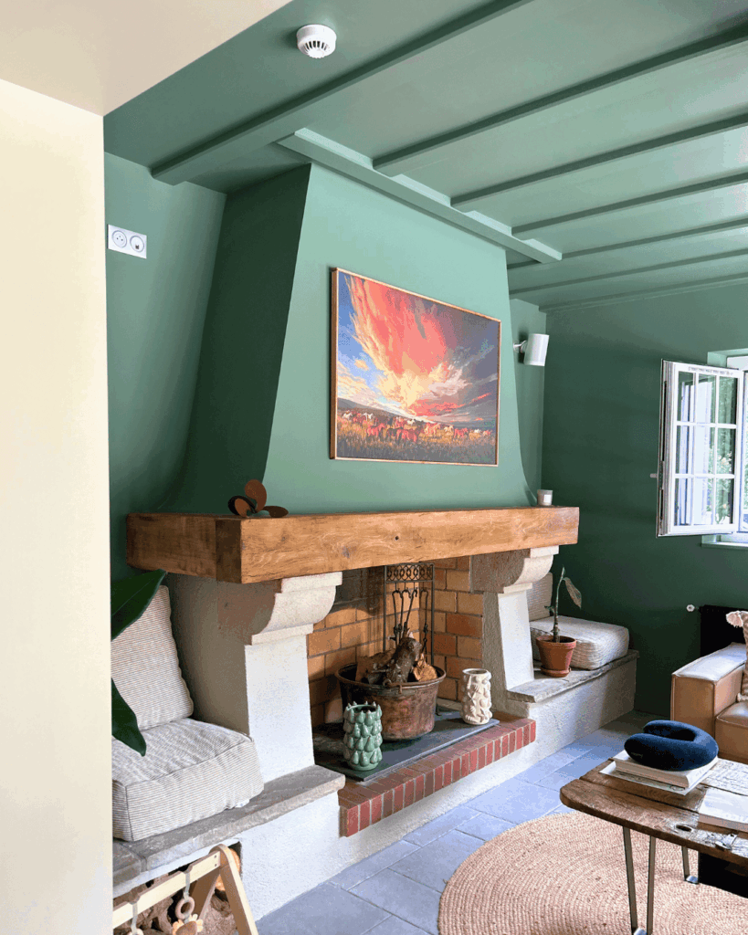 cheminée de marie eder à arcangues