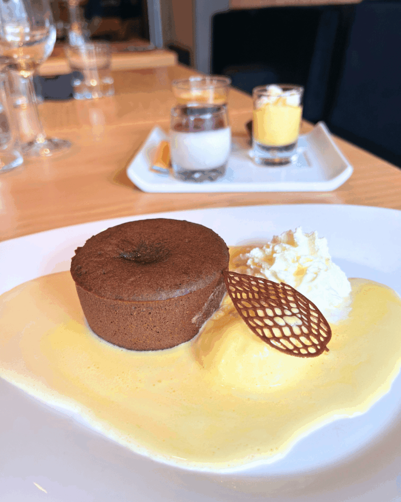 dessert d'O'707 à anglet