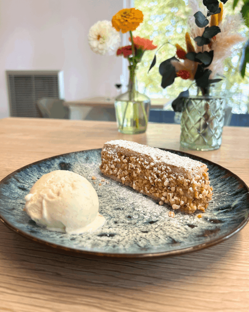 dessert de la brasserie de la nive à bayonne