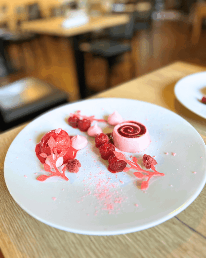 dessert du restaurant du chene à itxassou