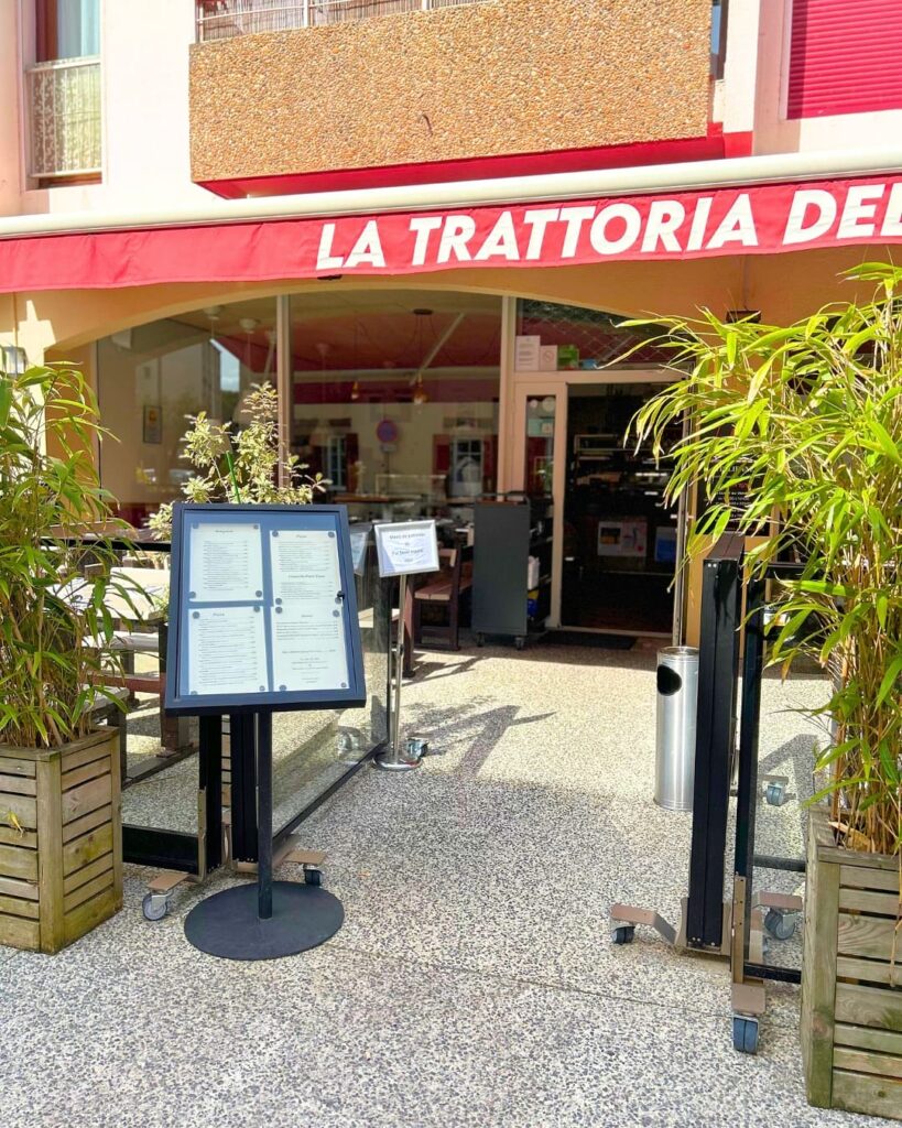 devanture de la nonna à hendaye